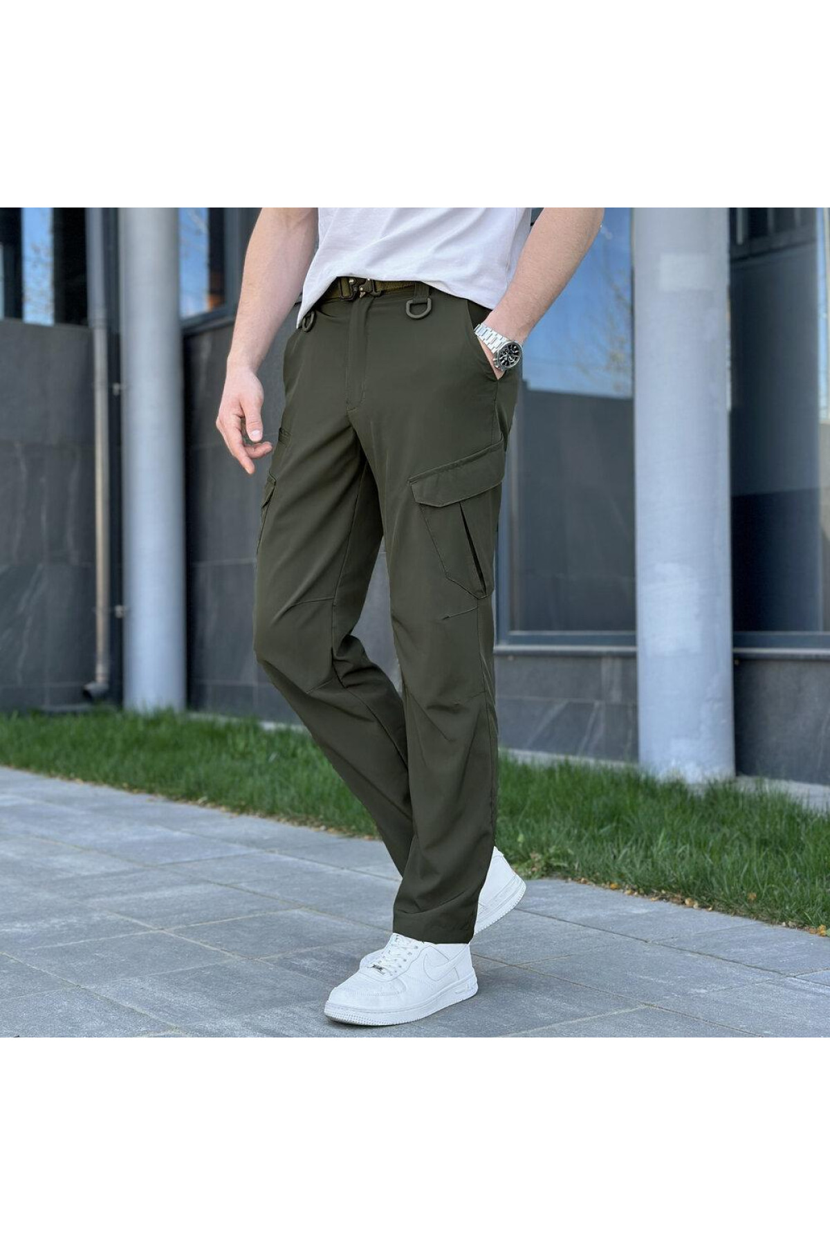 Штани-карго Pobedov Tactical Soft Хакі