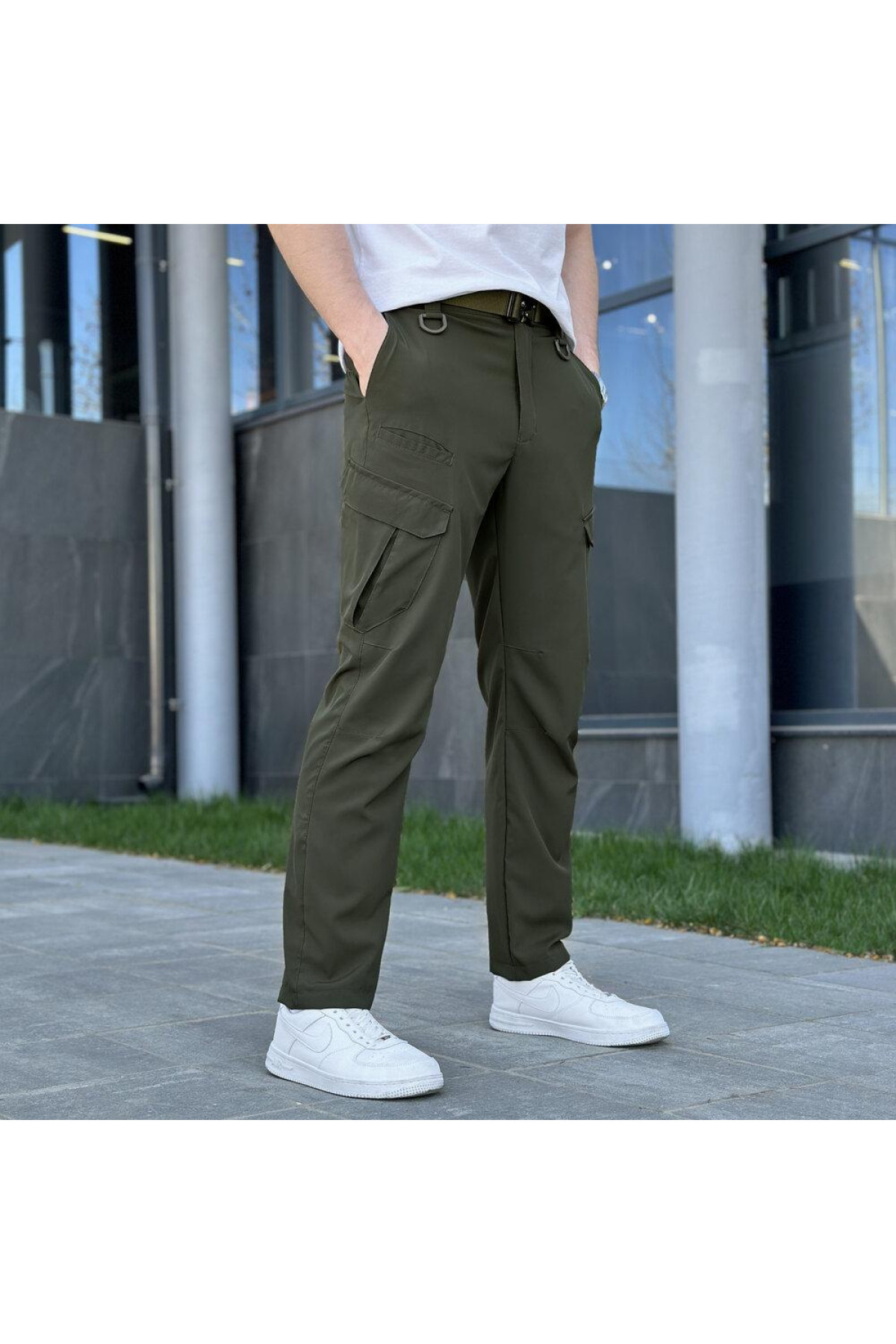 Штани-карго Pobedov Tactical Soft Хакі