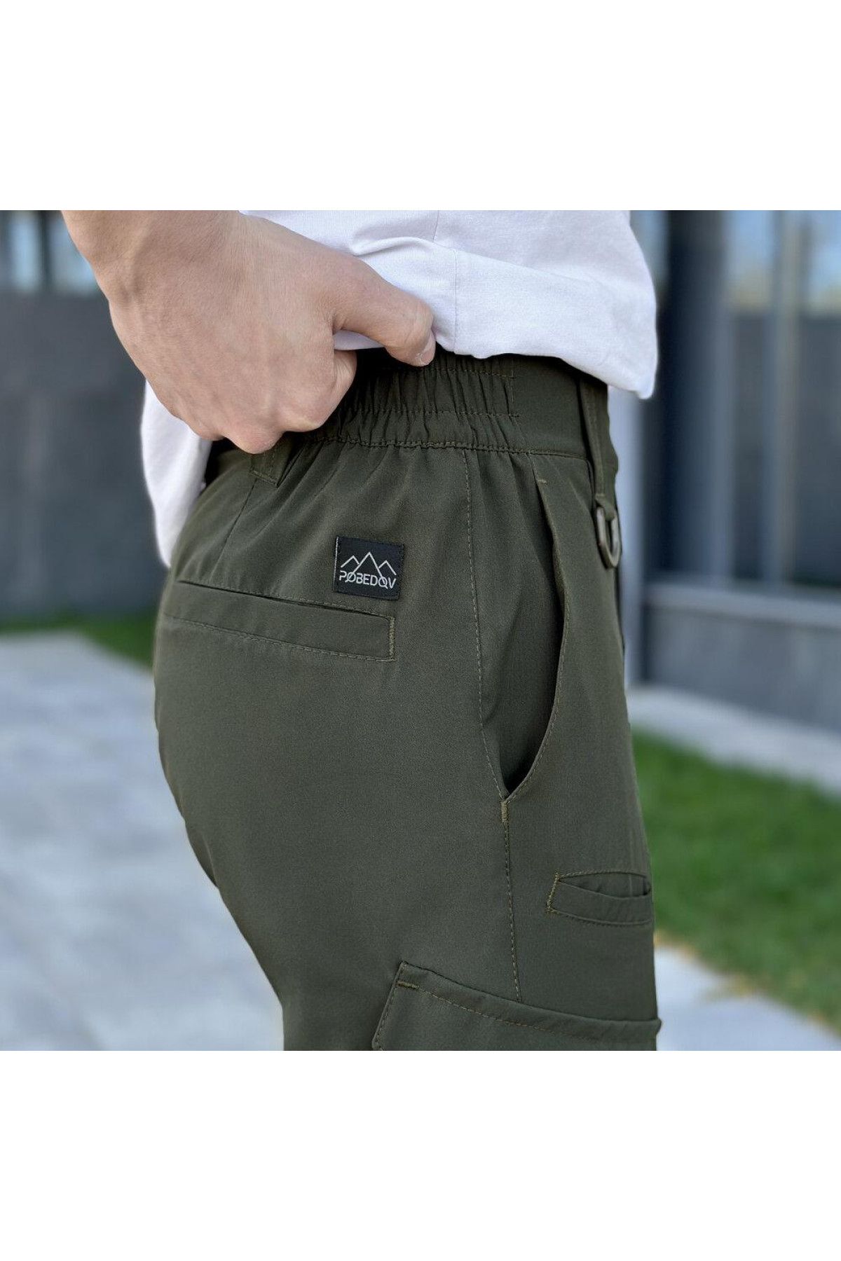 Штани-карго Pobedov Tactical Soft Хакі