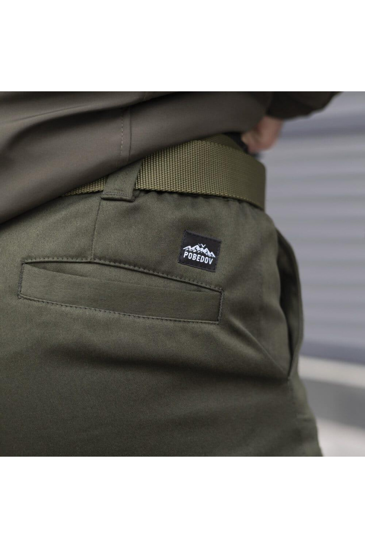 Штани-карго Pobedov trousers Tactical ЗИМА Хакі