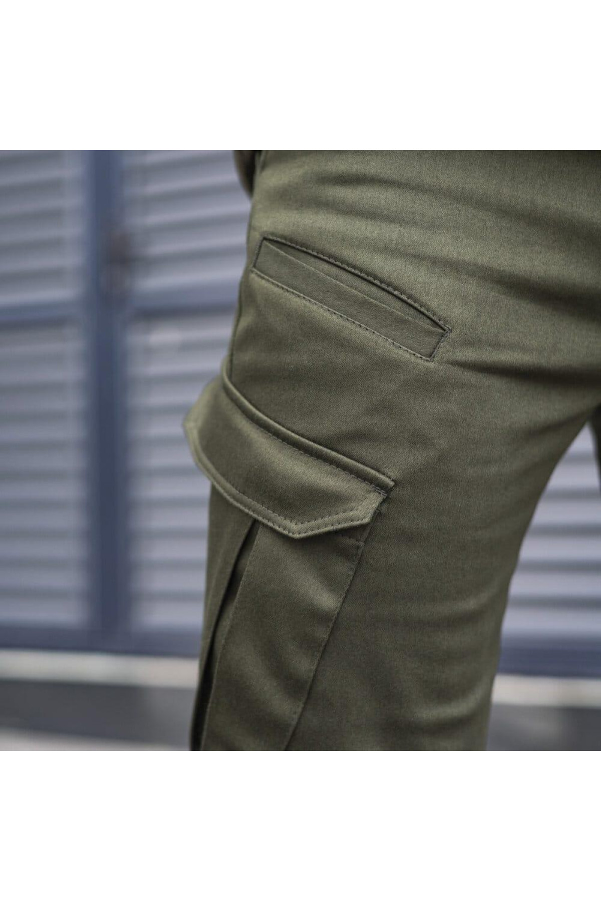Штани-карго Pobedov trousers Tactical ЗИМА Хакі