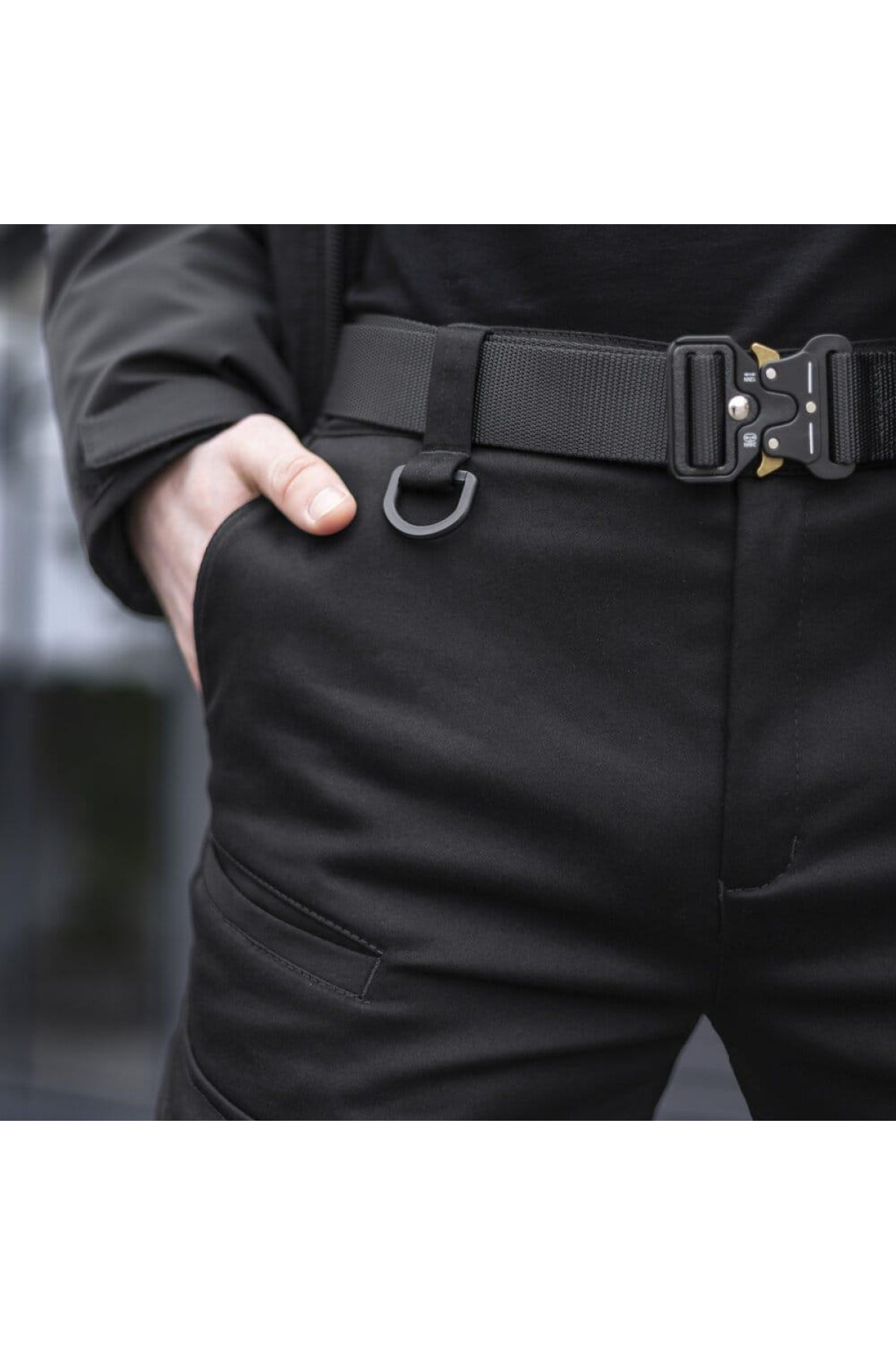 Штани-карго Pobedov trousers Tactical ЗИМА Чорний