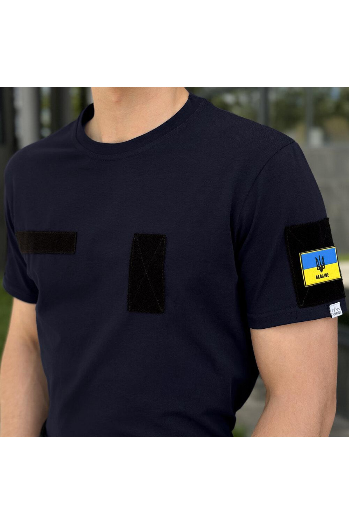 Футболка Pobedov Peremoga Військова Темно-синій