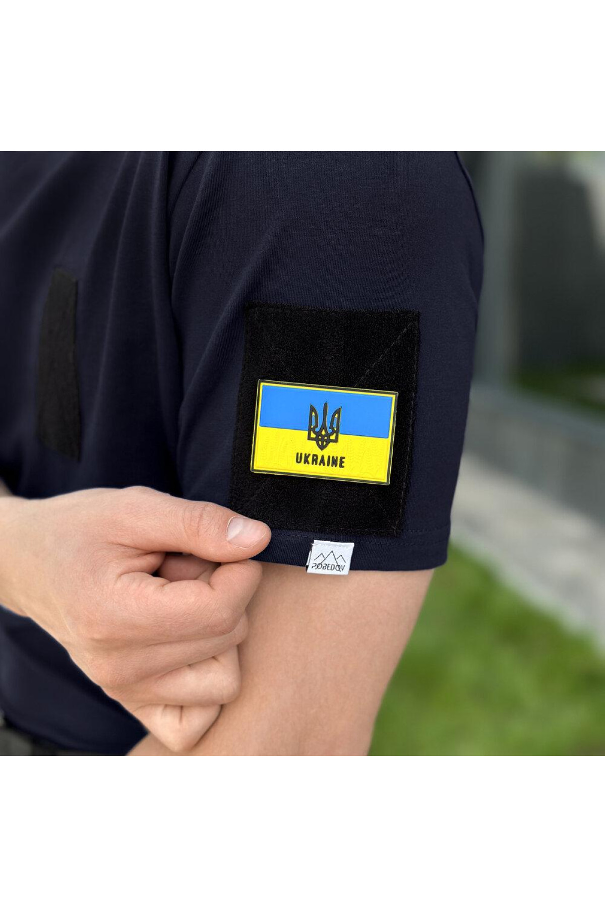 Футболка Pobedov Peremoga Військова Темно-синій