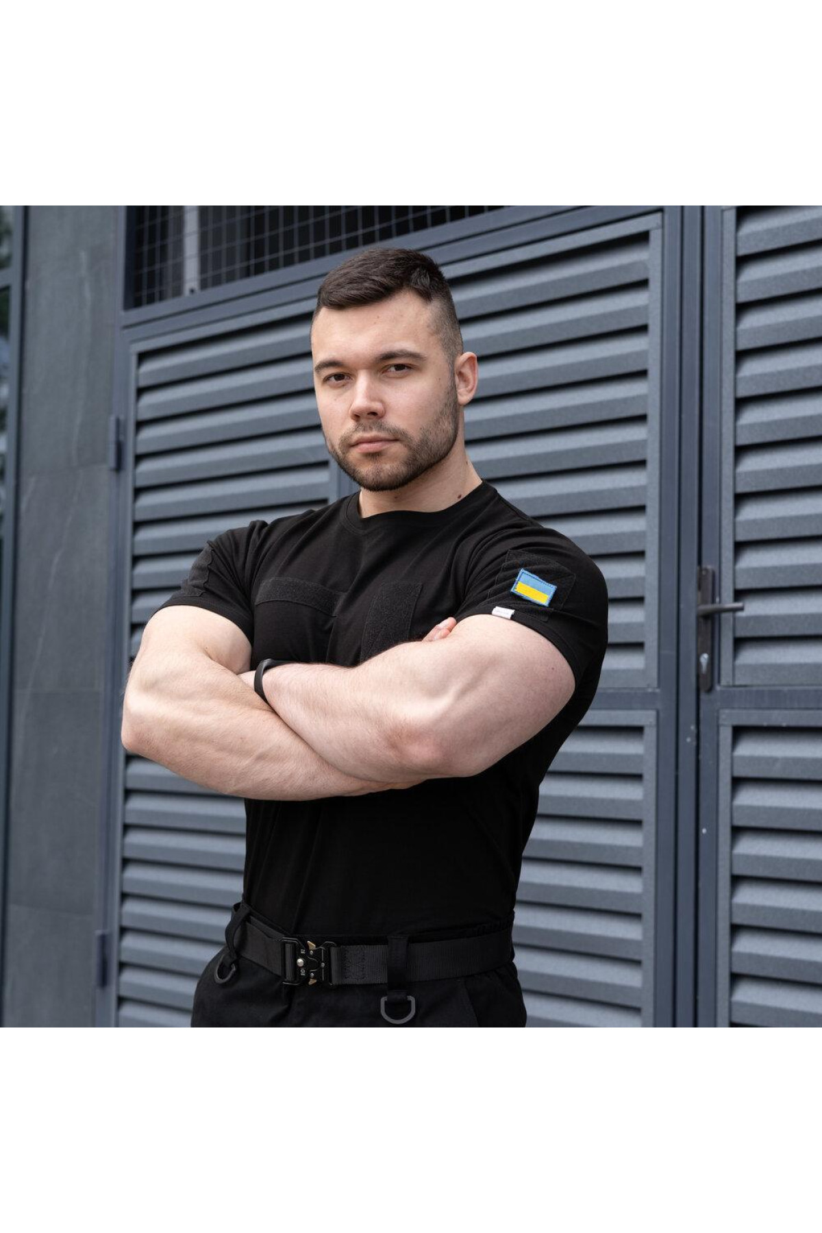 Футболка Pobedov Peremoga BATAL Військова Чорний