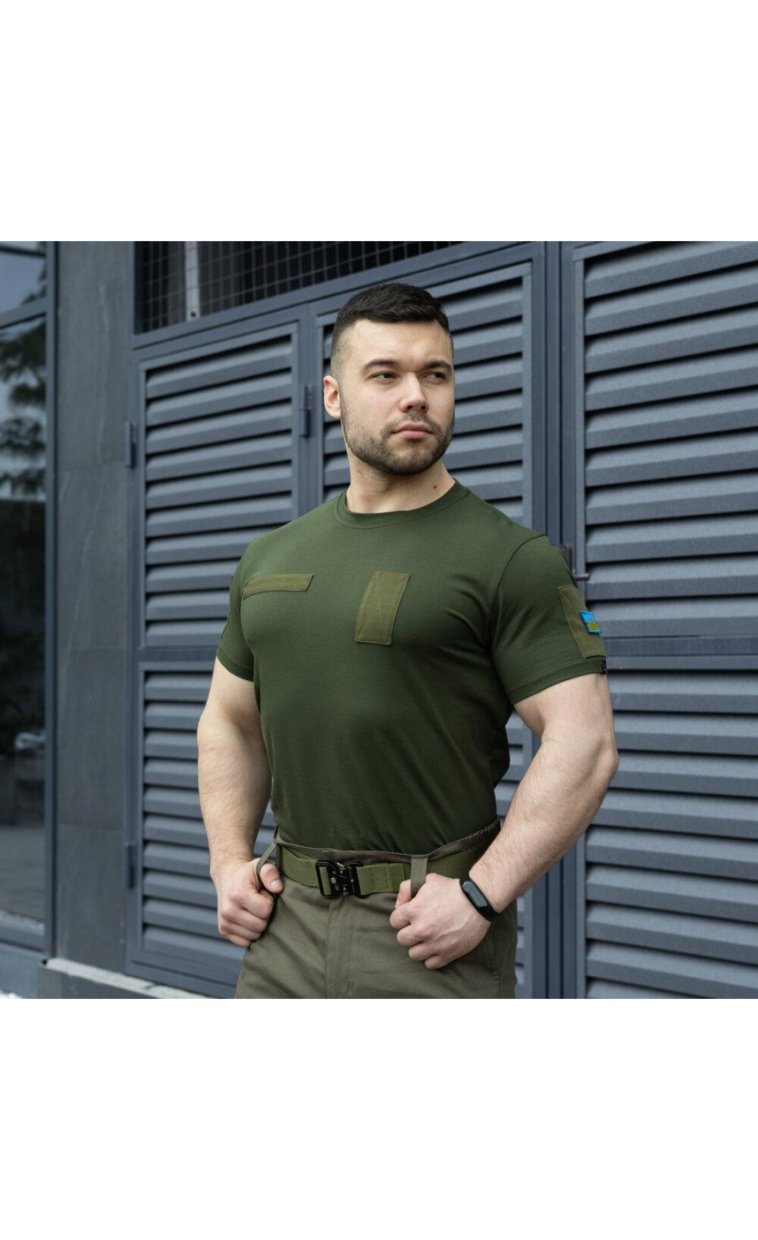 Футболка Pobedov Peremoga BATAL Військова Хакі