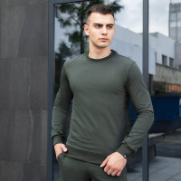Світшот Pobedov  Темно зелений