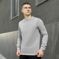 Світшот Pobedov  ЗИМА Сталевий