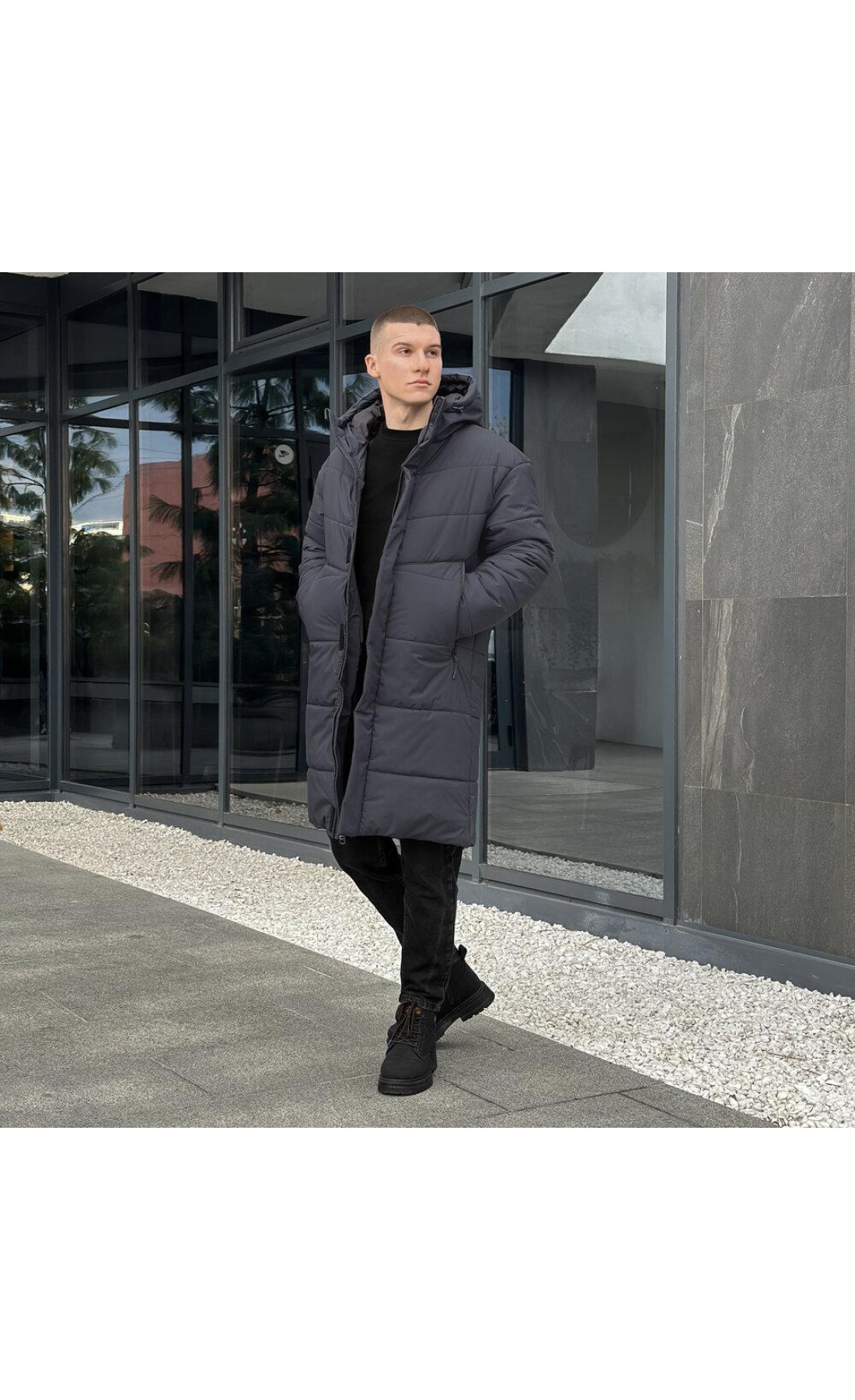 Куртка Pobedov Legas Темно-сірий