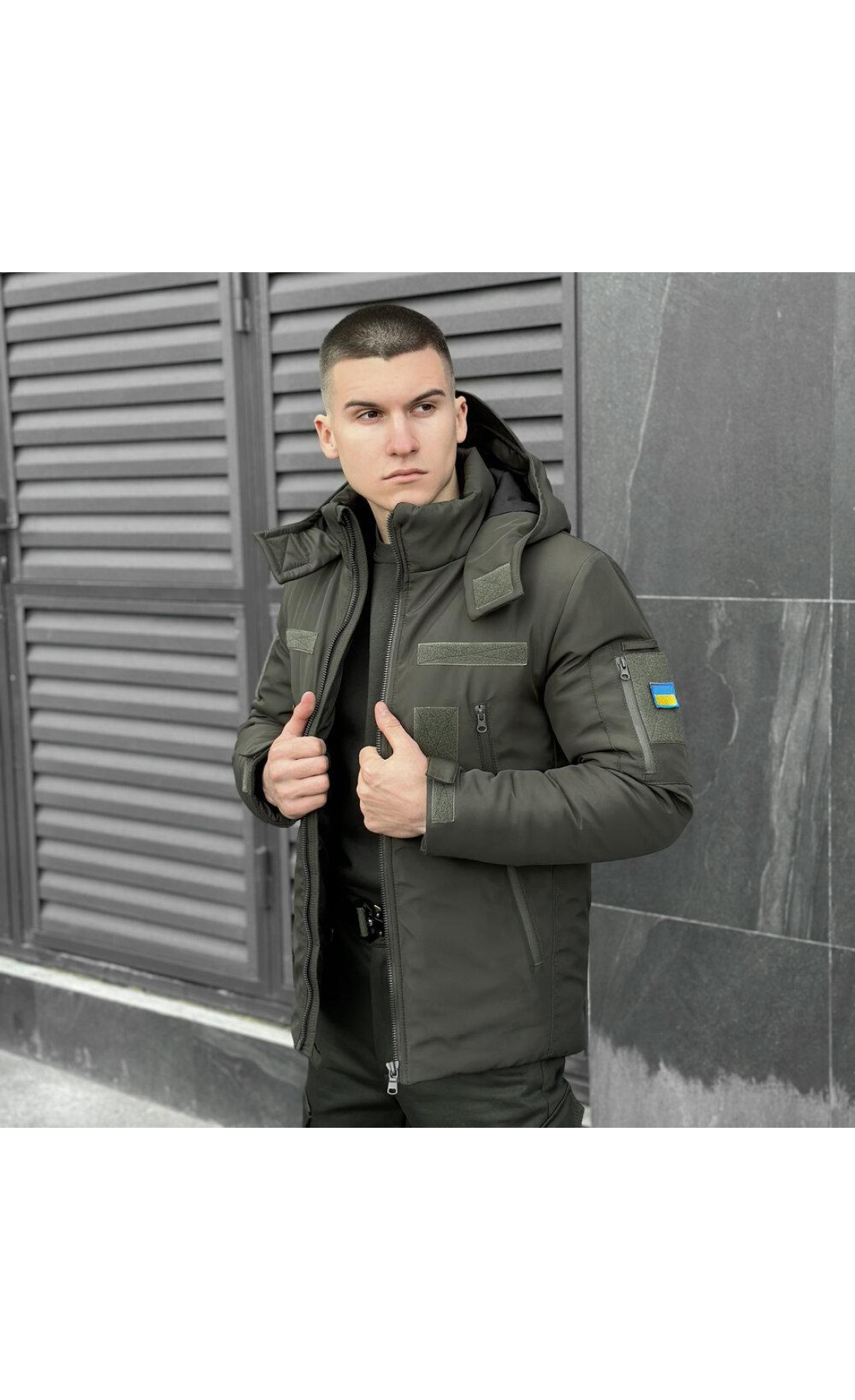 Куртка Pobedov Motive ЗИМА B Хакі