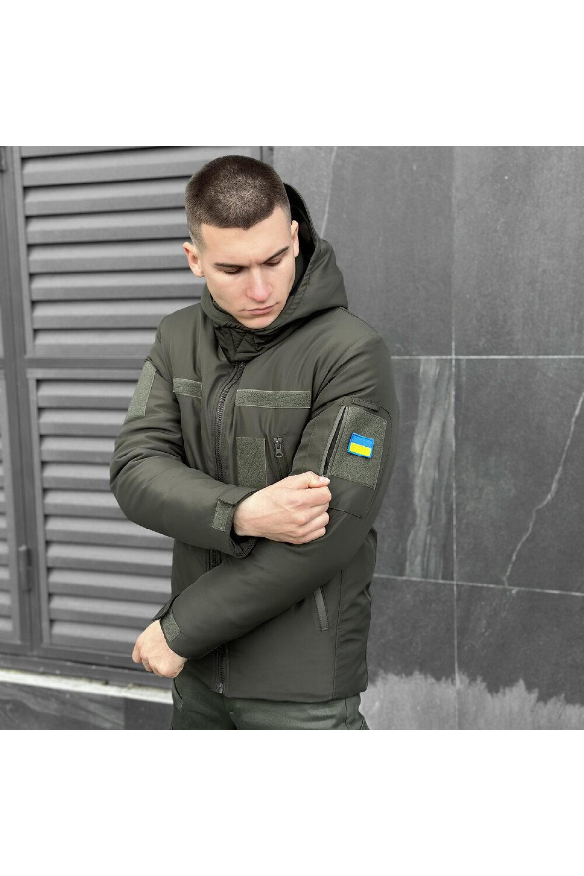 Куртка Pobedov Motive ЗИМА B Хакі