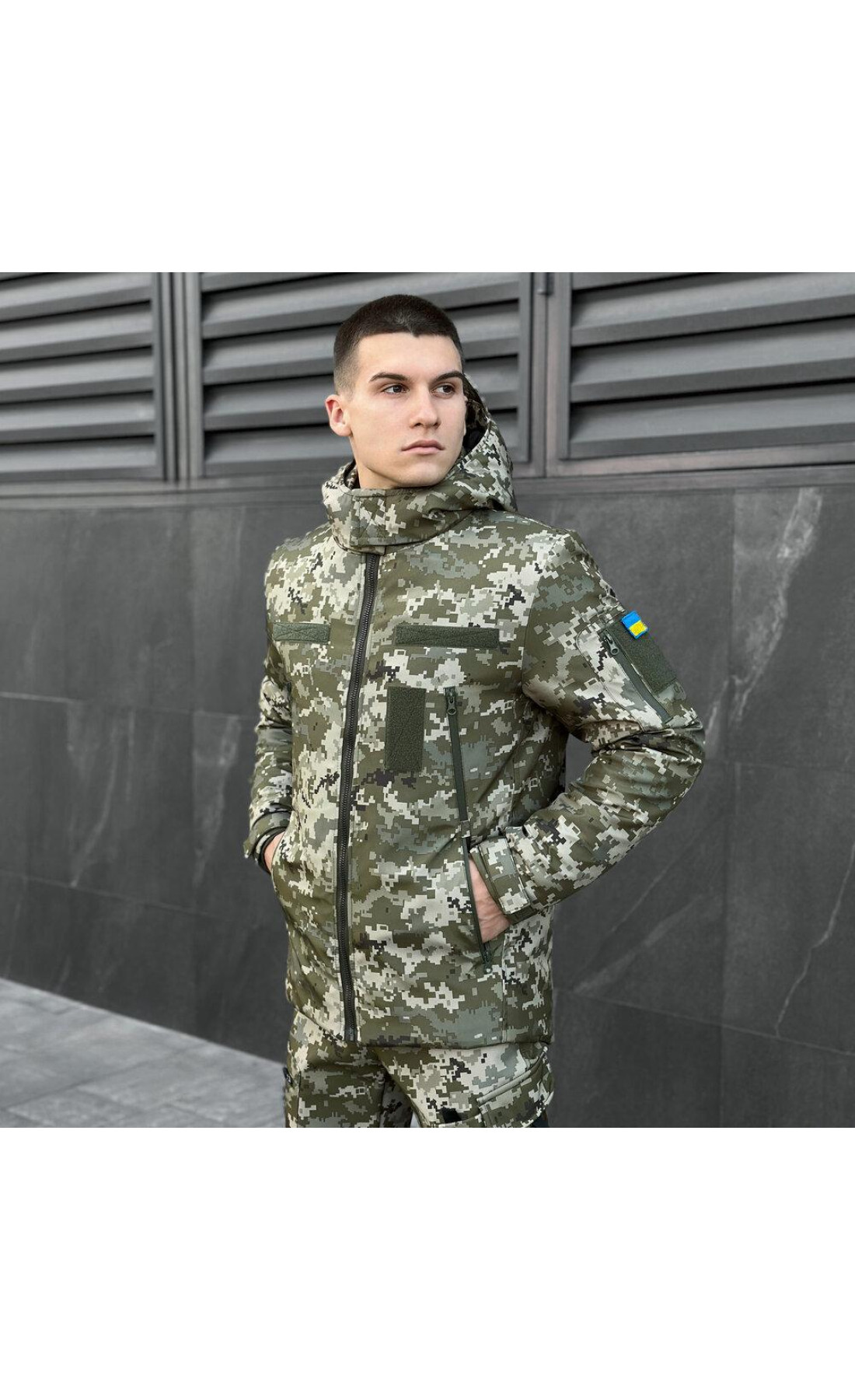 Куртка Pobedov otive ЗИМА B Піксель