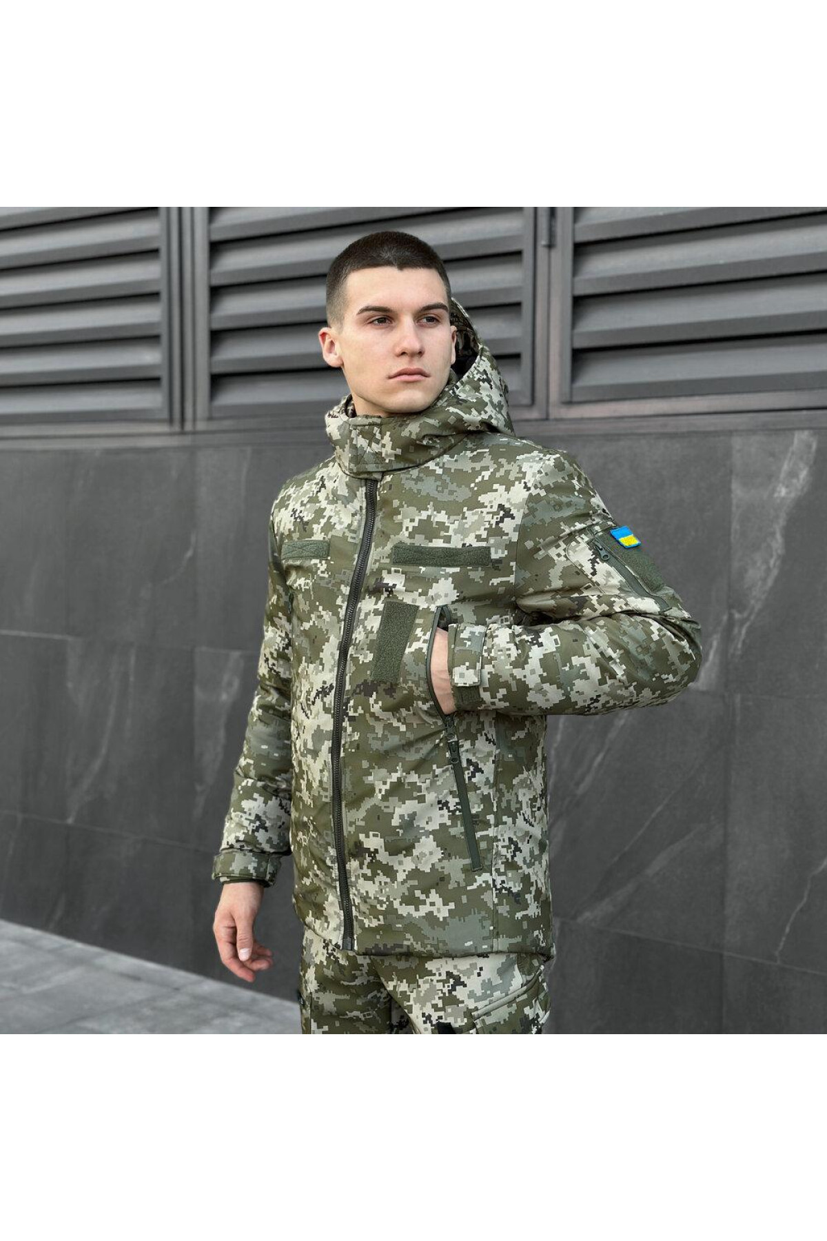 Куртка Pobedov otive ЗИМА B Піксель