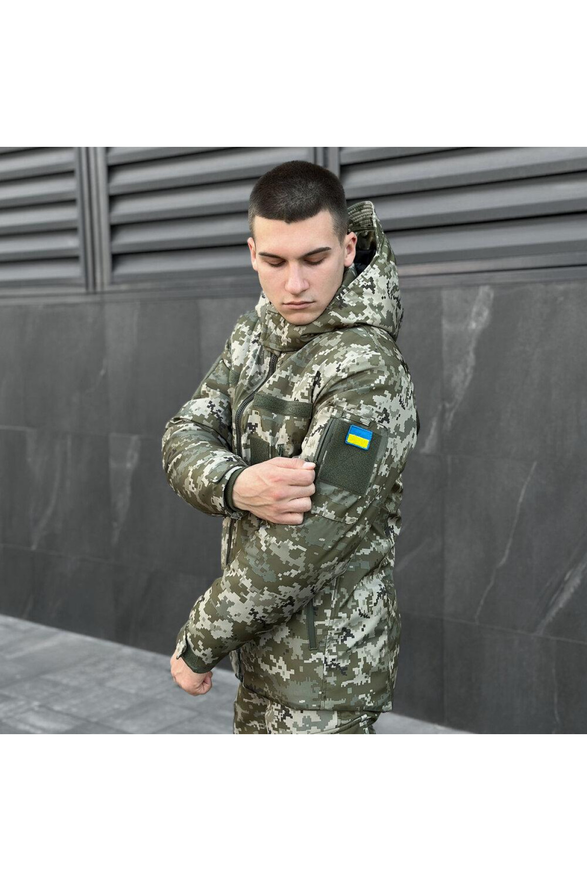 Куртка Pobedov otive ЗИМА B Піксель