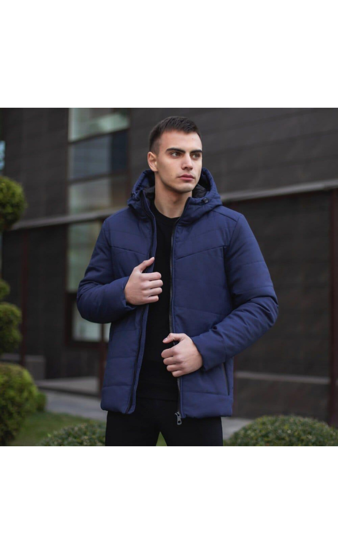 Куртка Pobedov Winter Jacket Dzen Темно-синій