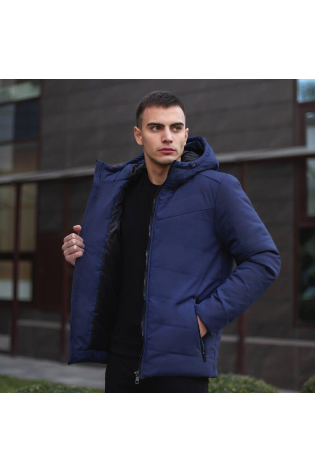 Куртка Pobedov Winter Jacket Dzen Темно-синій