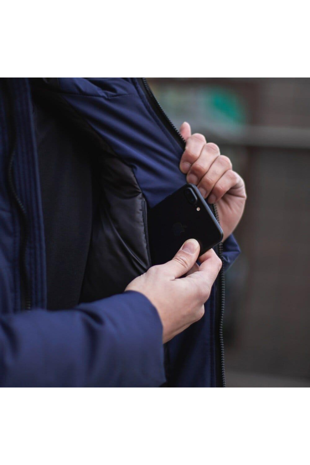 Куртка Pobedov Winter Jacket Dzen Темно-синій