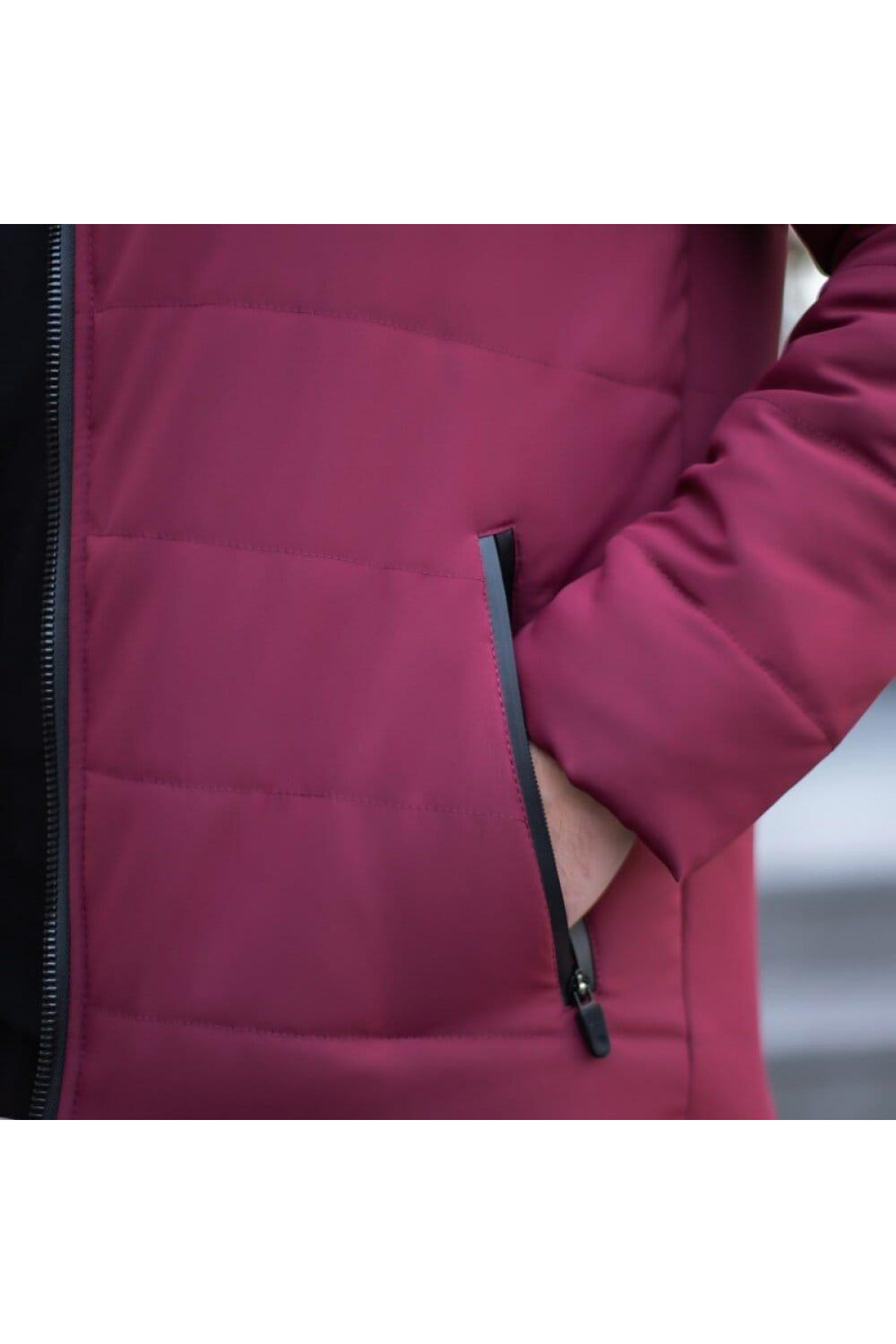 Куртка Pobedov Winter Jacket Dzen Бордовий