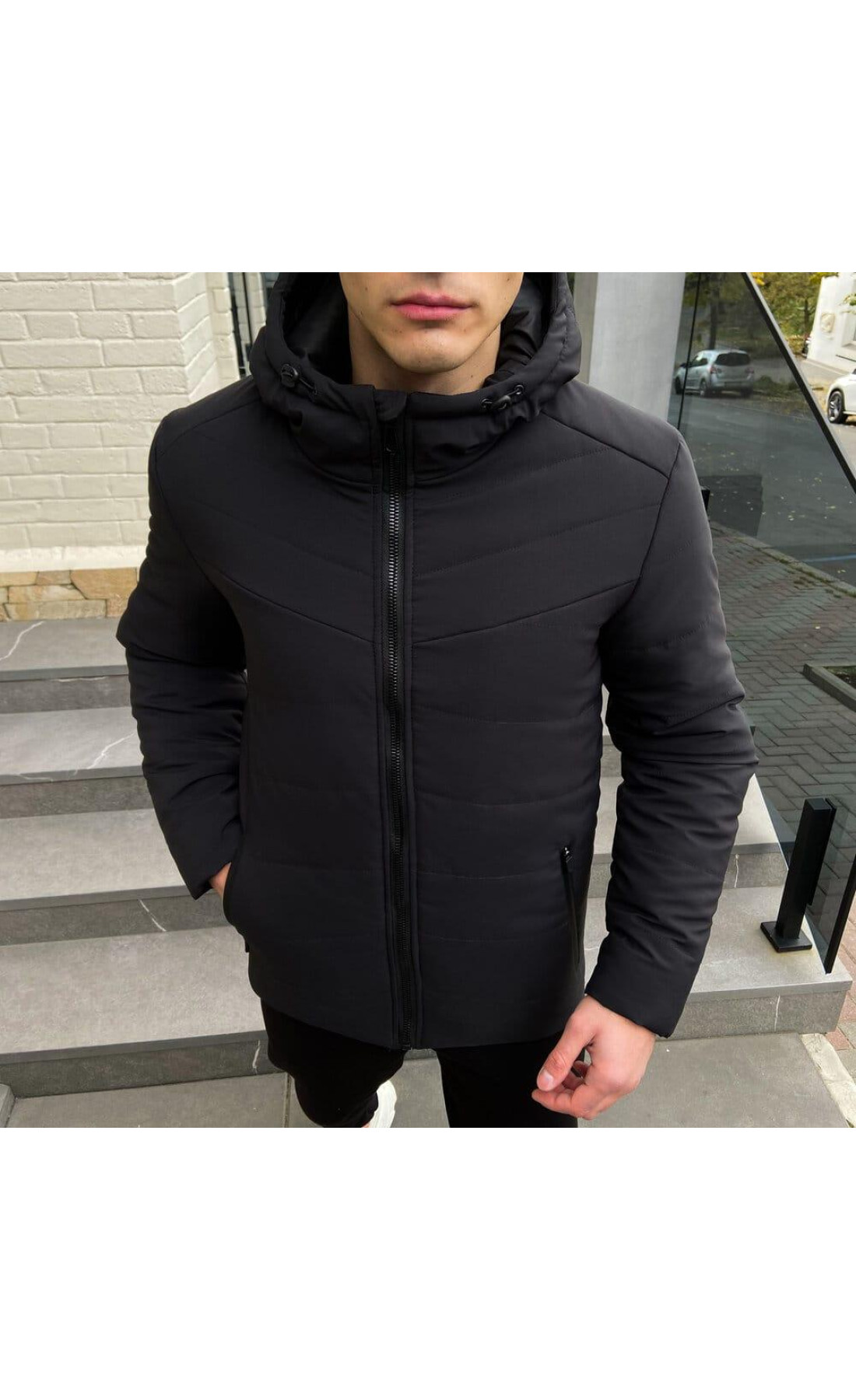 Куртка Pobedov Winter Jacket Dzen Чорний