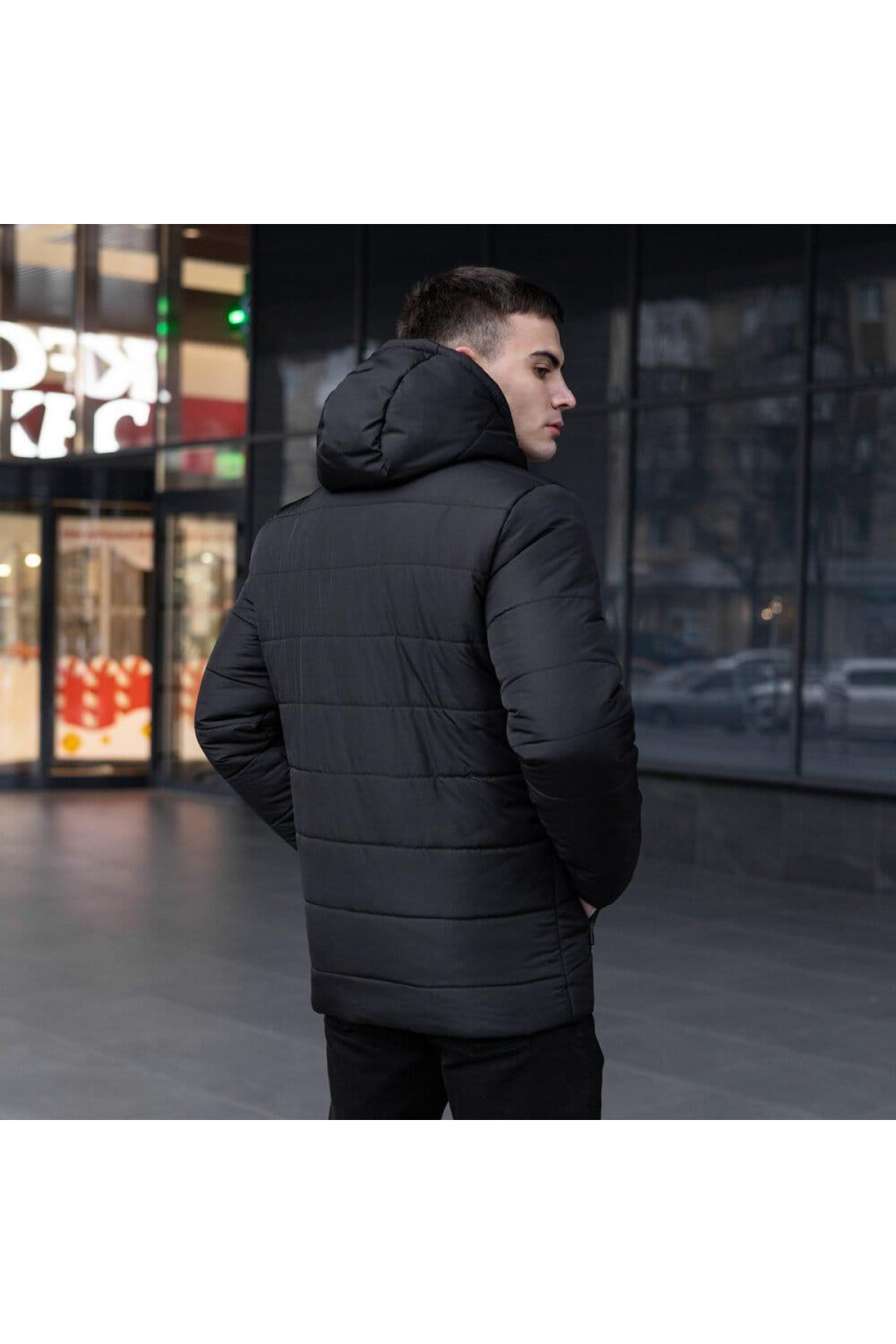Куртка Pobedov Winter Jacket Dzen Чорний