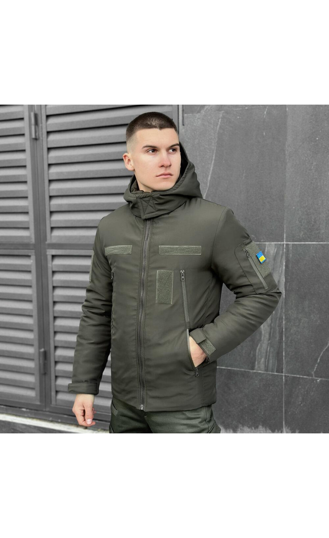 Куртка Pobedov Winter Jacket Motive ЗИМА Хакі