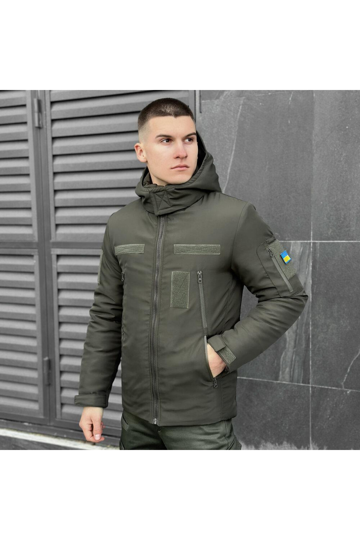 Куртка Pobedov Winter Jacket Motive ЗИМА Хакі