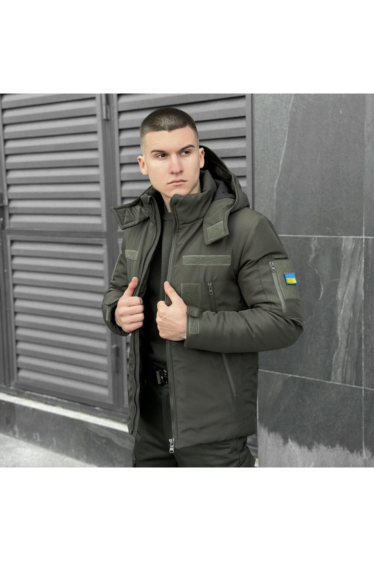 Куртка Pobedov Winter Jacket Motive ЗИМА Хакі