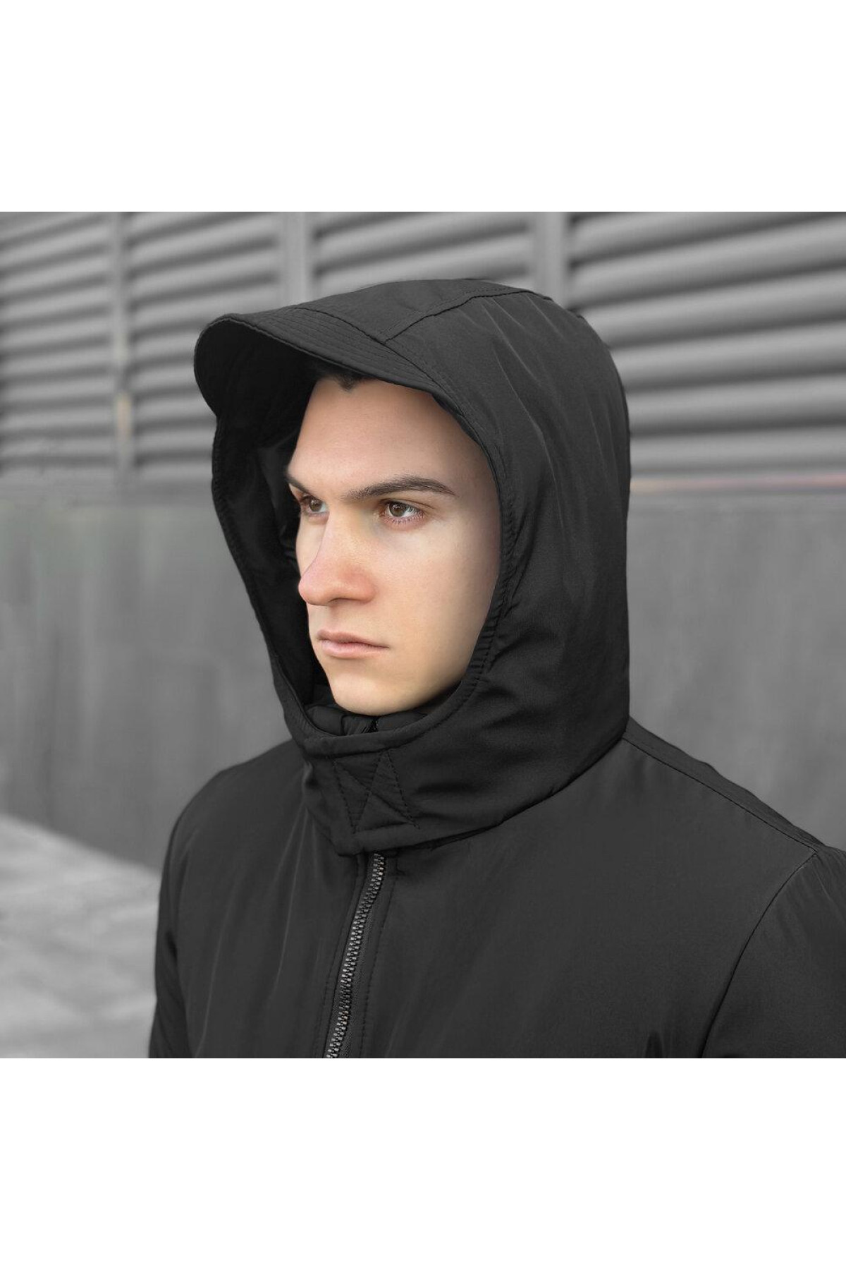 Куртка Pobedov Winter Jacket Motive ЗИМА Чорний