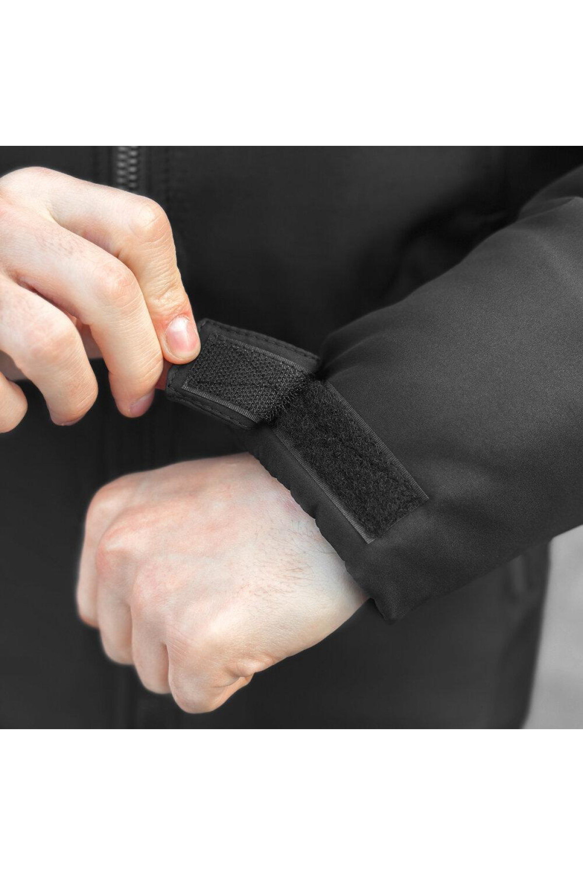 Куртка Pobedov Winter Jacket Motive ЗИМА Чорний