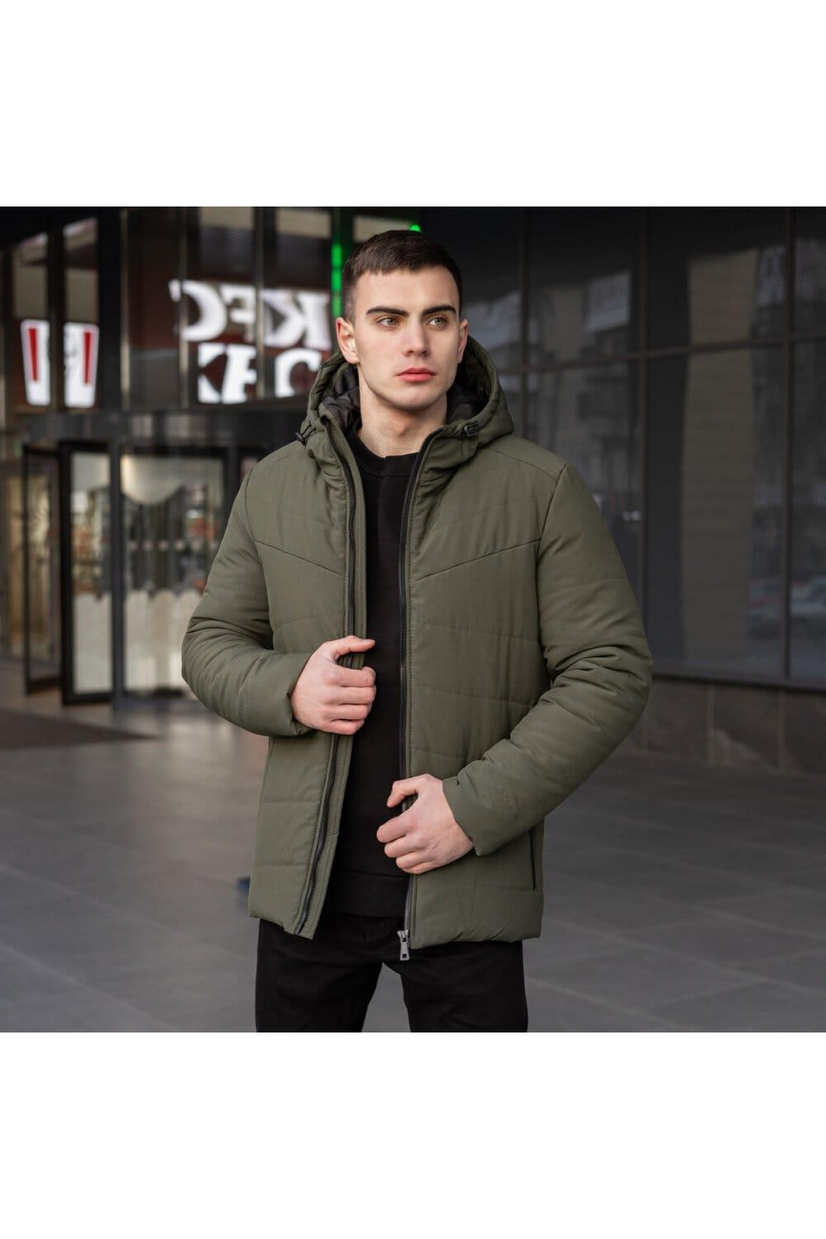 Куртка Pobedov Winter Jacket Dzen Хакі