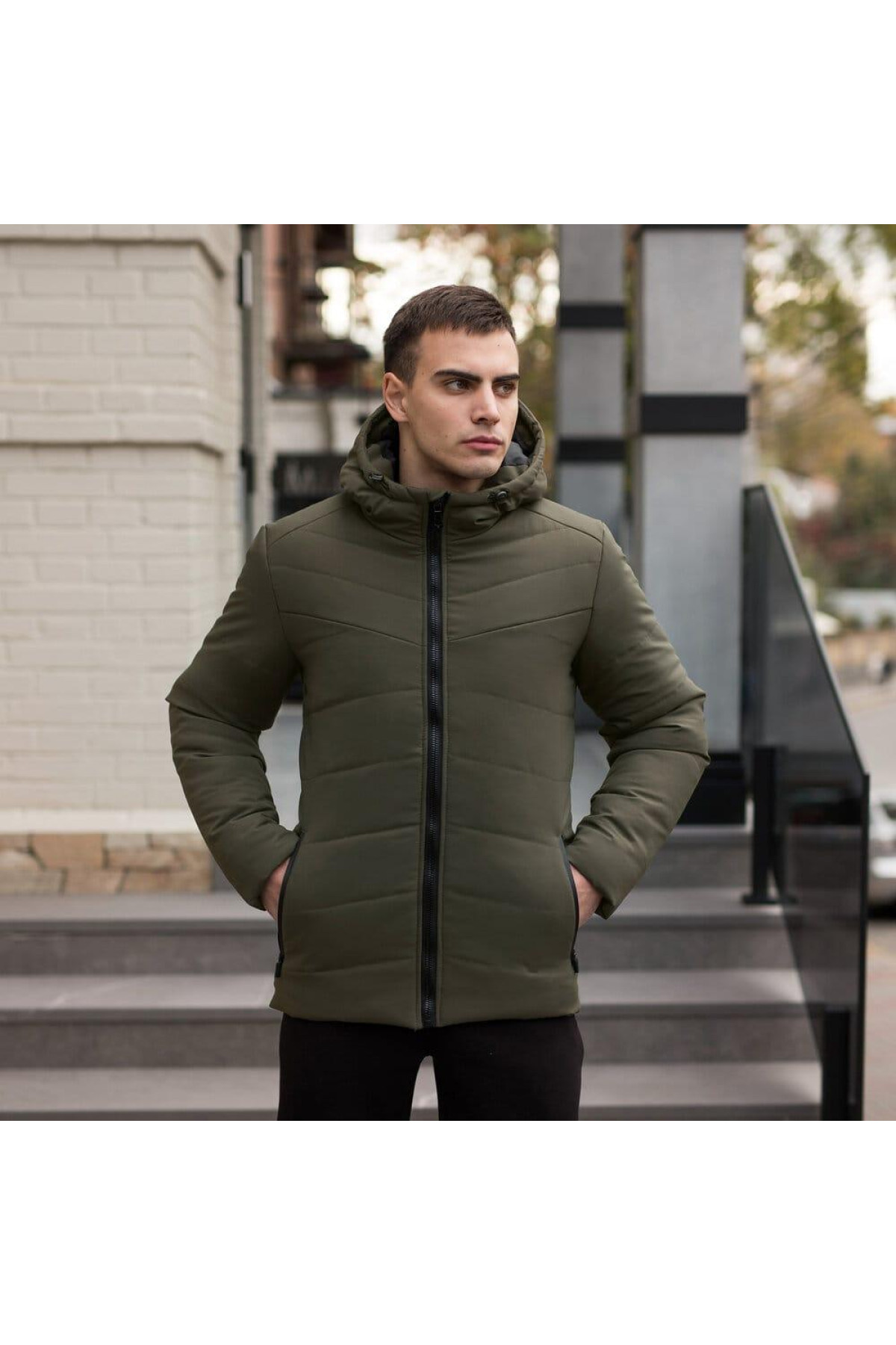 Куртка Pobedov Winter Jacket Dzen Хакі