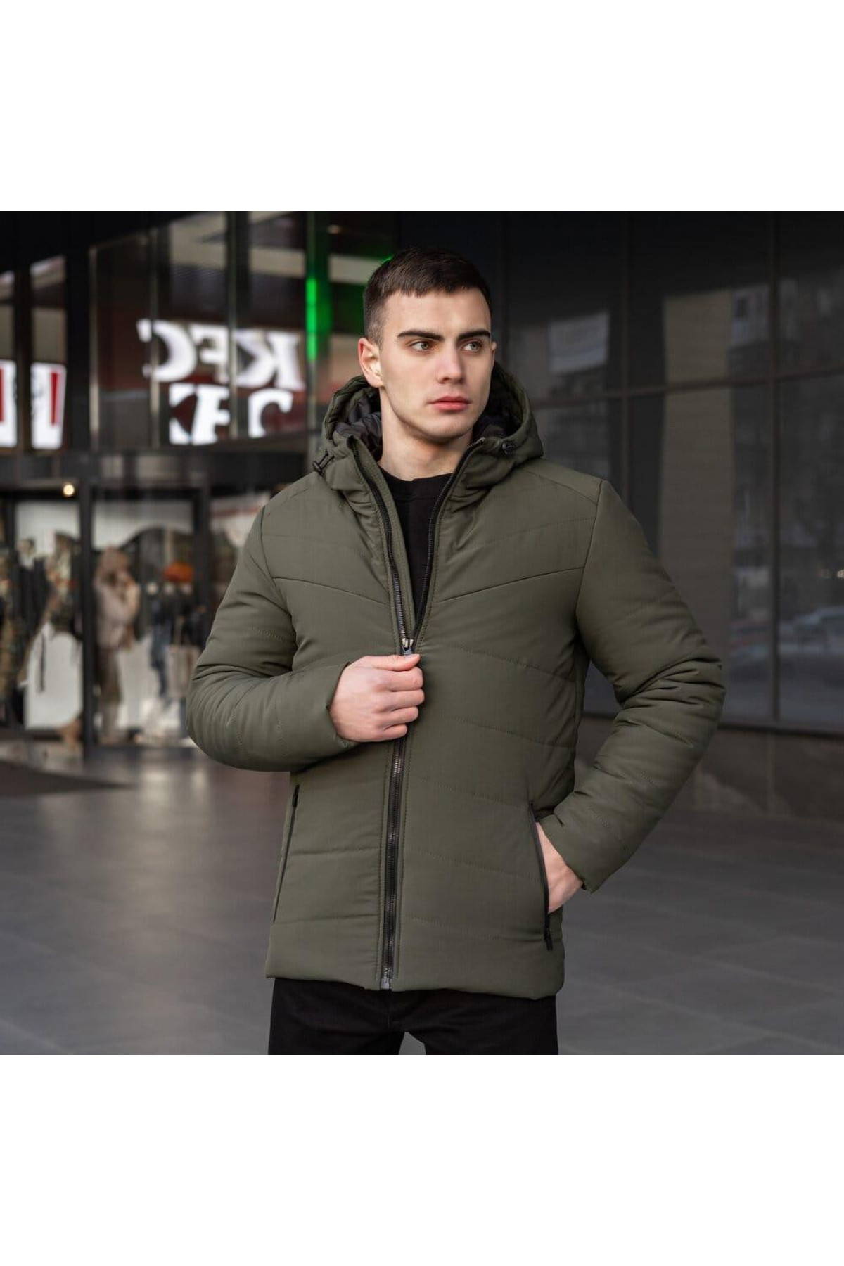 Куртка Pobedov Winter Jacket Dzen Хакі