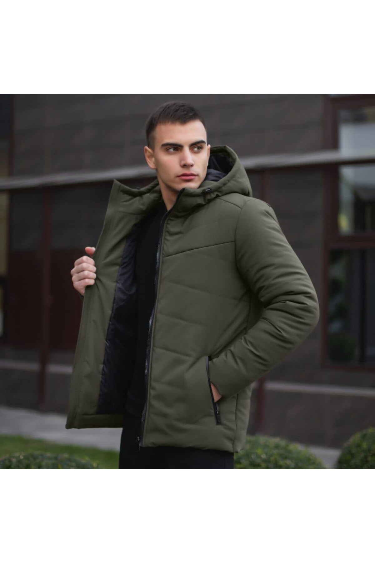 Куртка Pobedov Winter Jacket Dzen Хакі