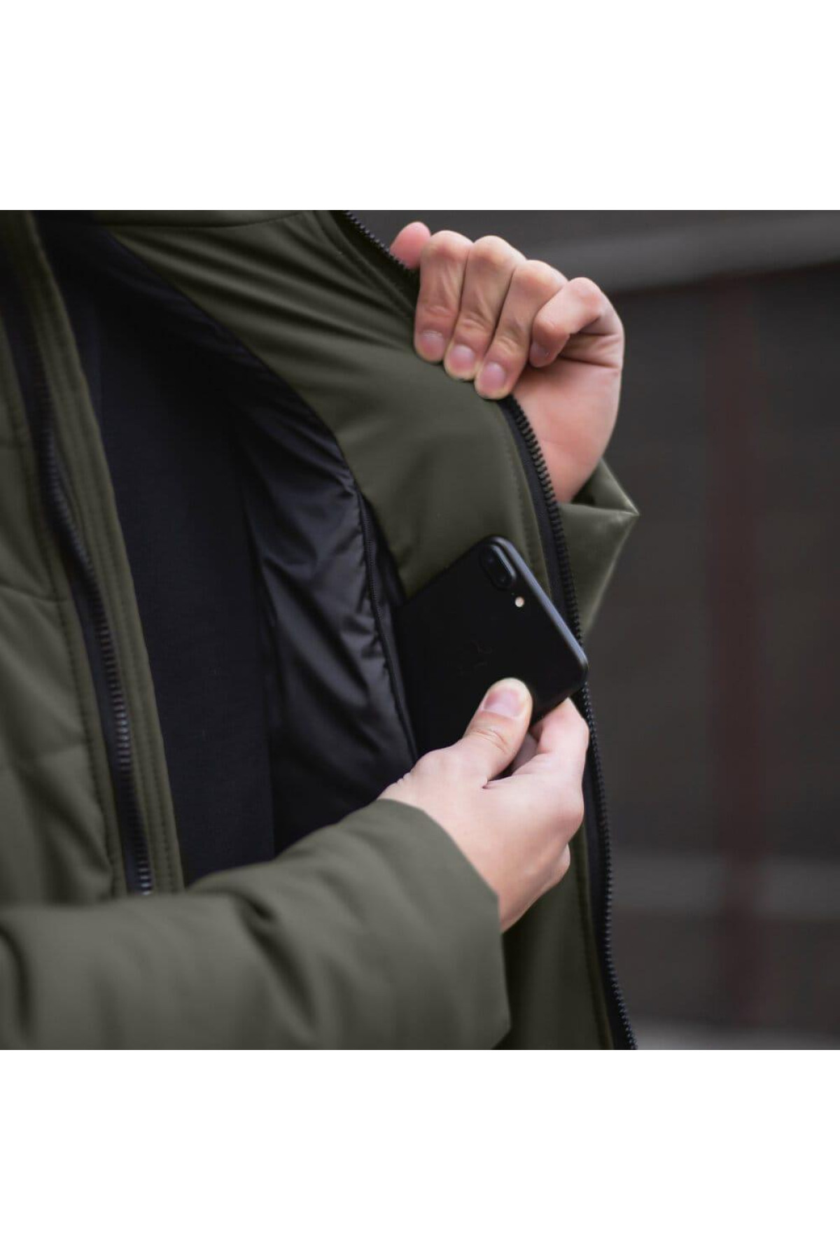 Куртка Pobedov Winter Jacket Dzen Хакі