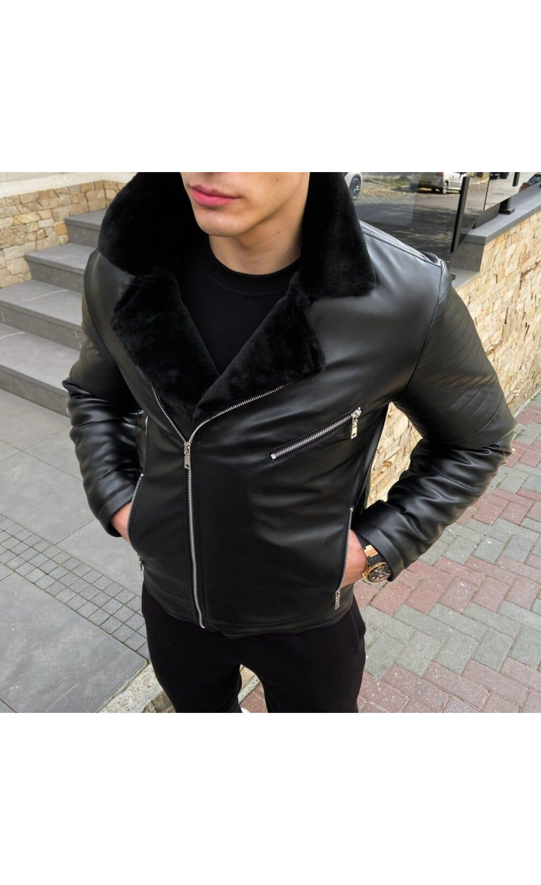 Куртка Pobedov Winter Jacket V Black Чорний