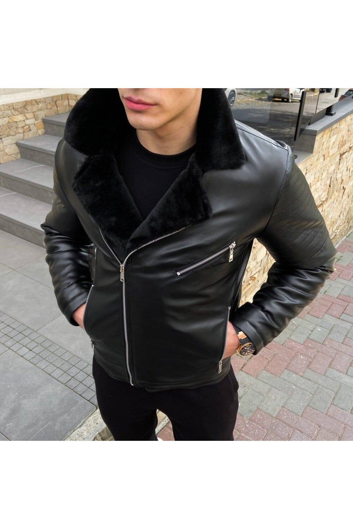 Куртка Pobedov Winter Jacket V Black Чорний
