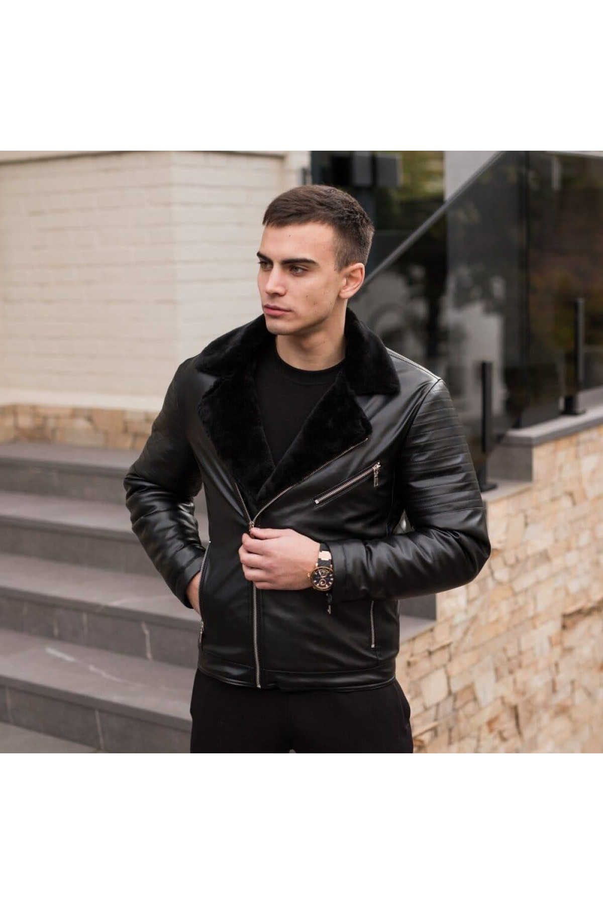 Куртка Pobedov Winter Jacket V Black Чорний