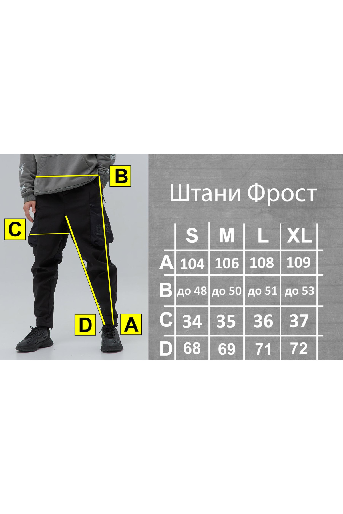 Карго штани з софтшелу на мікрофлісі "Фрост"