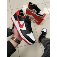 Чоловічі кросівки  Кросівки nike sb dunk low pro (червоний свуш) (A458-1)
