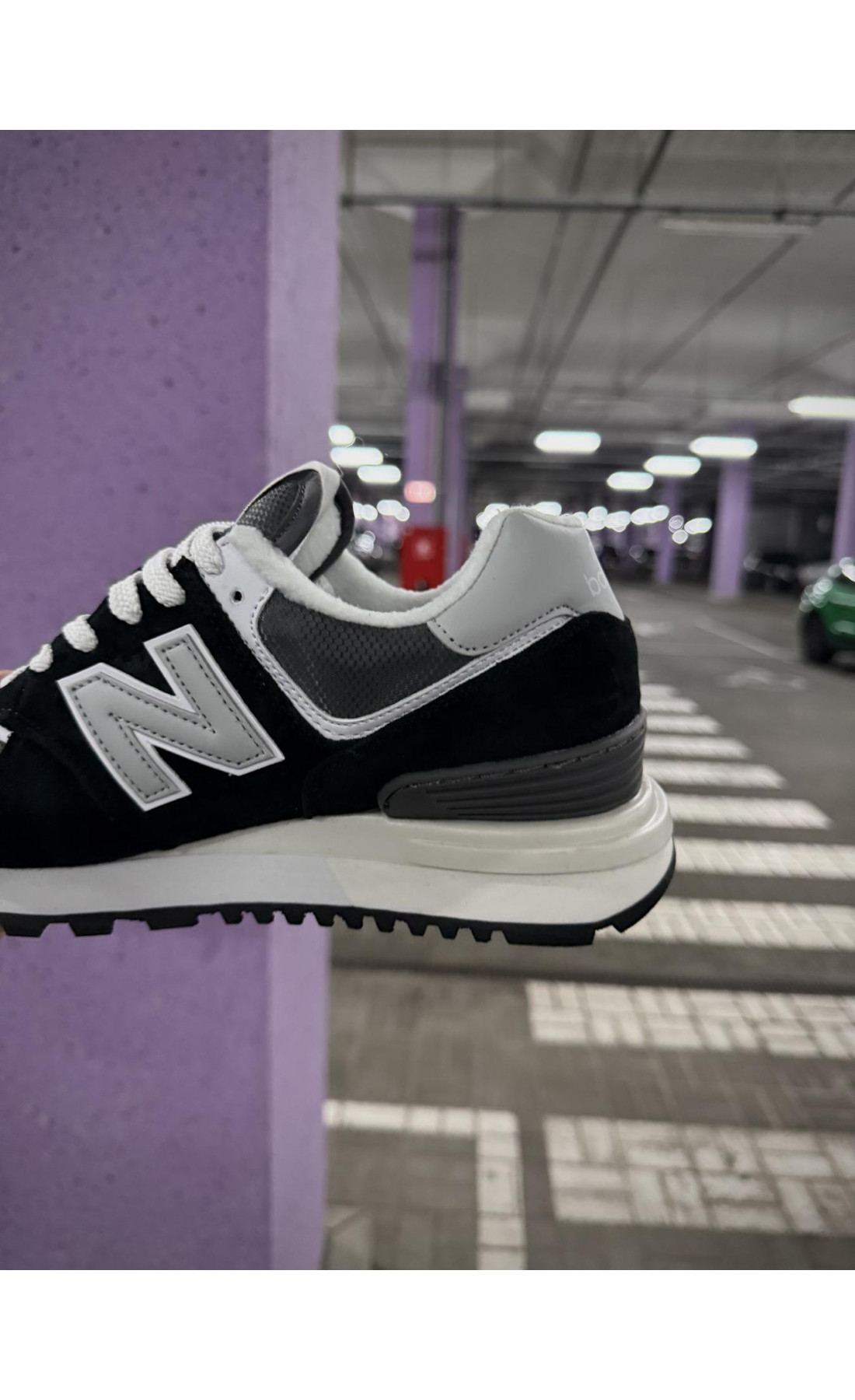 Чоловічі кросівки  Термо кросівки new balance legacy waterproof gore tex, р - (чорні) (7100-5)