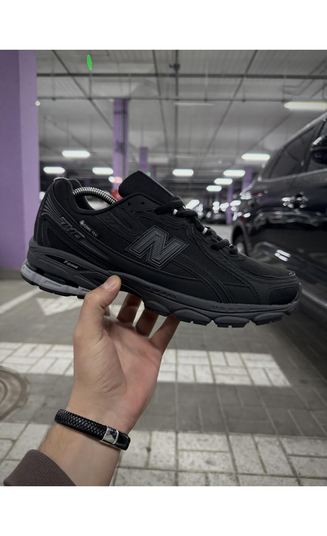 Чоловічі кросівки  Термо кросівки new balance waterproof gore tex (001-4)