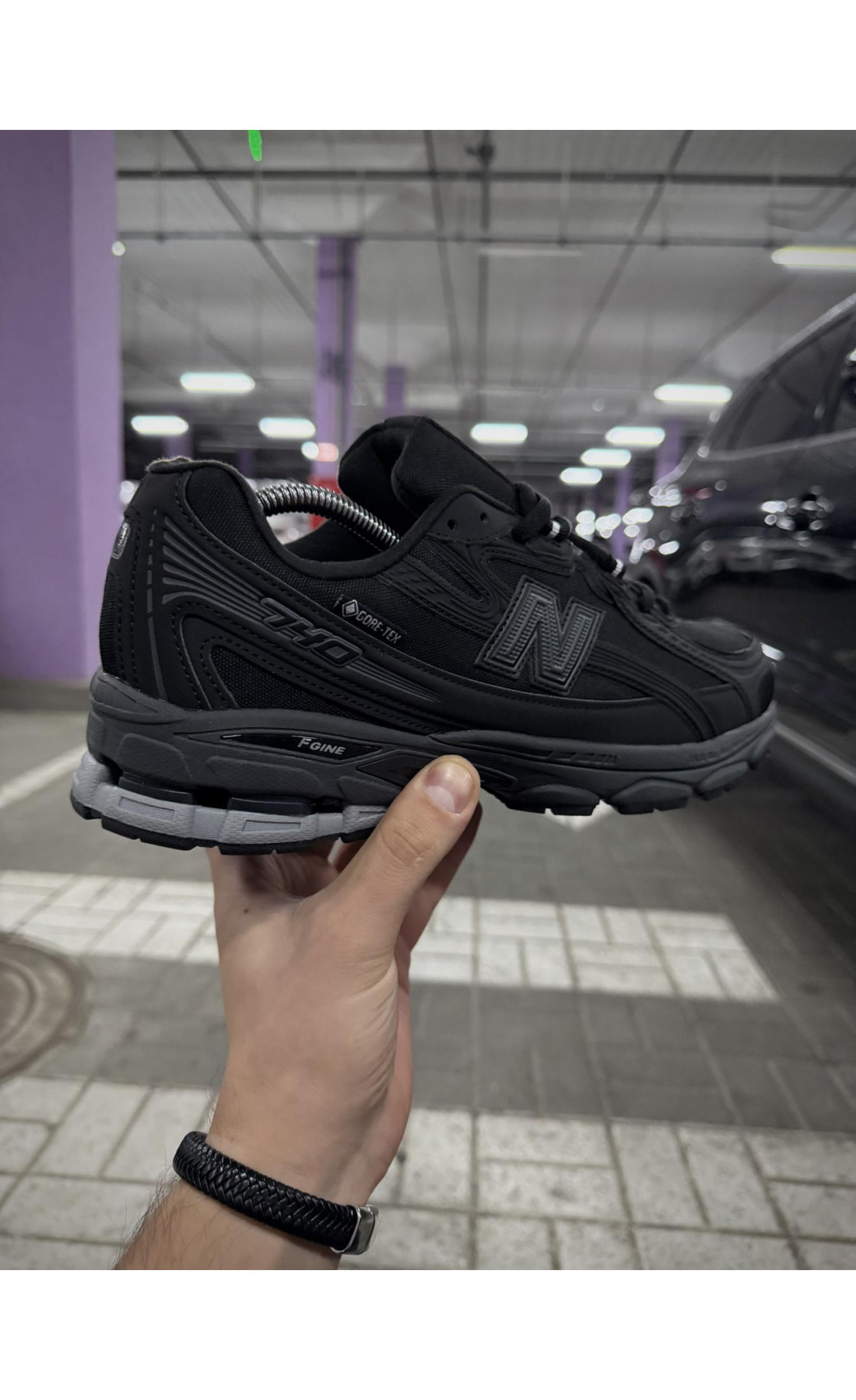 Чоловічі кросівки  Термо кросівки new balance waterproof gore tex (001-4)