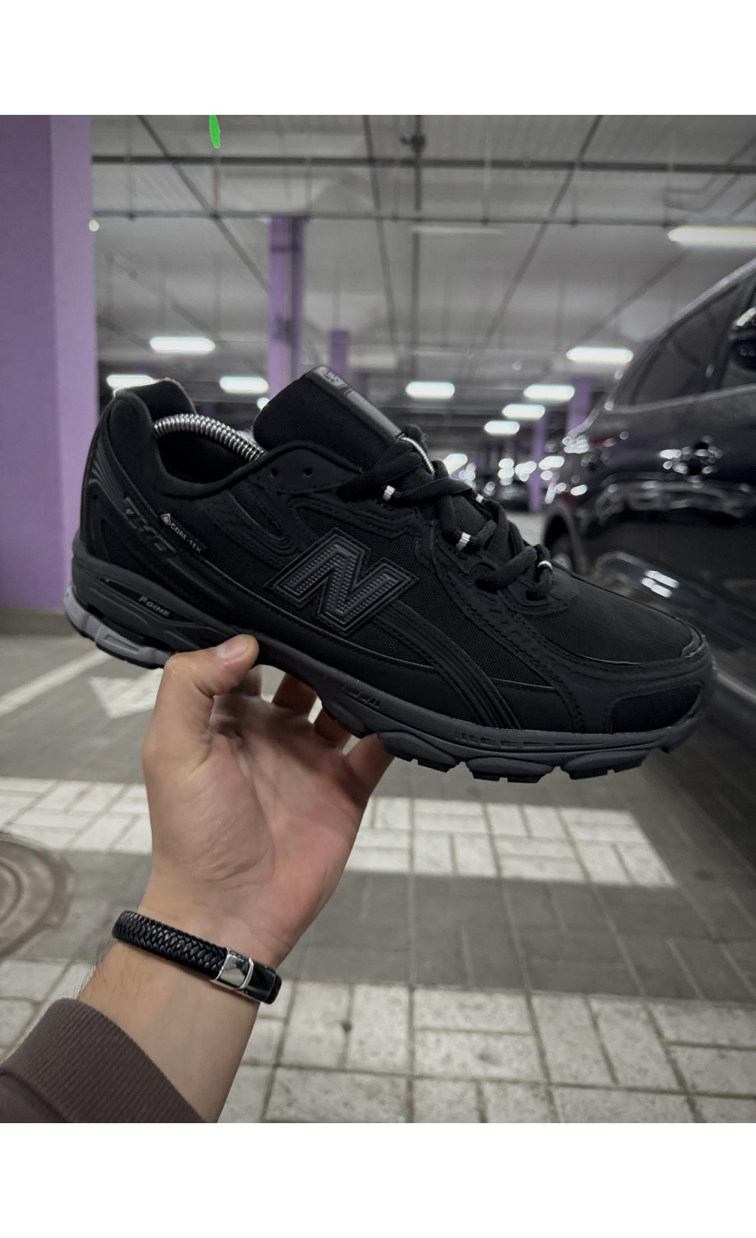 Чоловічі кросівки  Термо кросівки new balance waterproof gore tex (001-4)