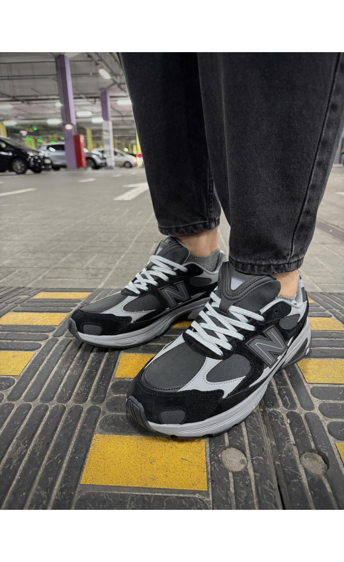 Чоловічі кросівки  Термо кросівки new balance waterproof cordura (9144-4)