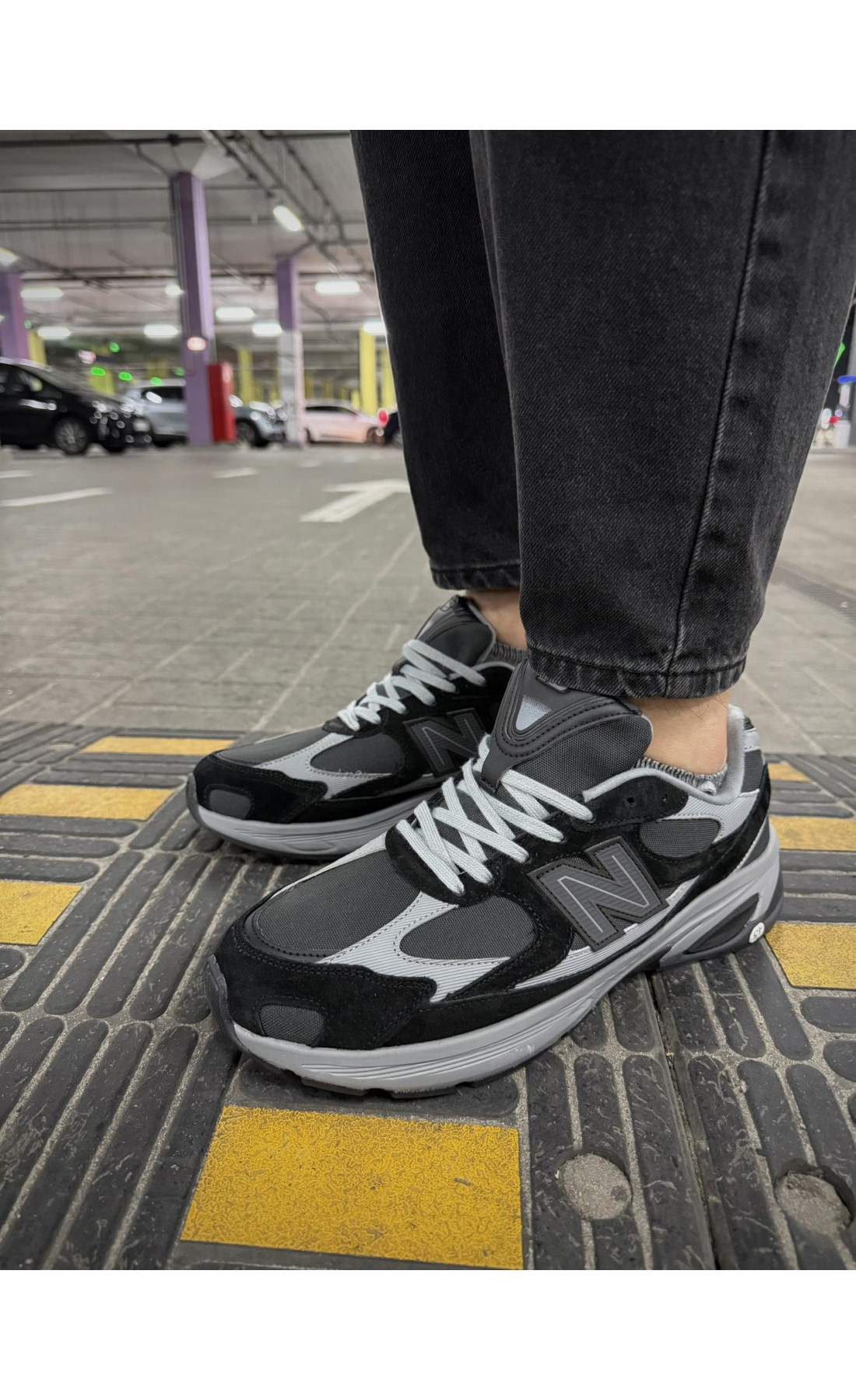 Чоловічі кросівки  Термо кросівки new balance waterproof cordura (9144-4)