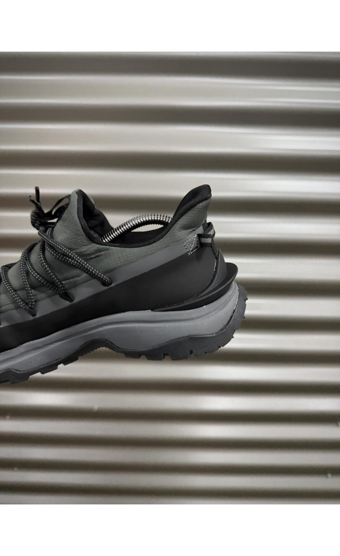 Чоловічі кросівки  Термо кросівки nike acg air terra antarctic (чорно-сірі) (2919-8)