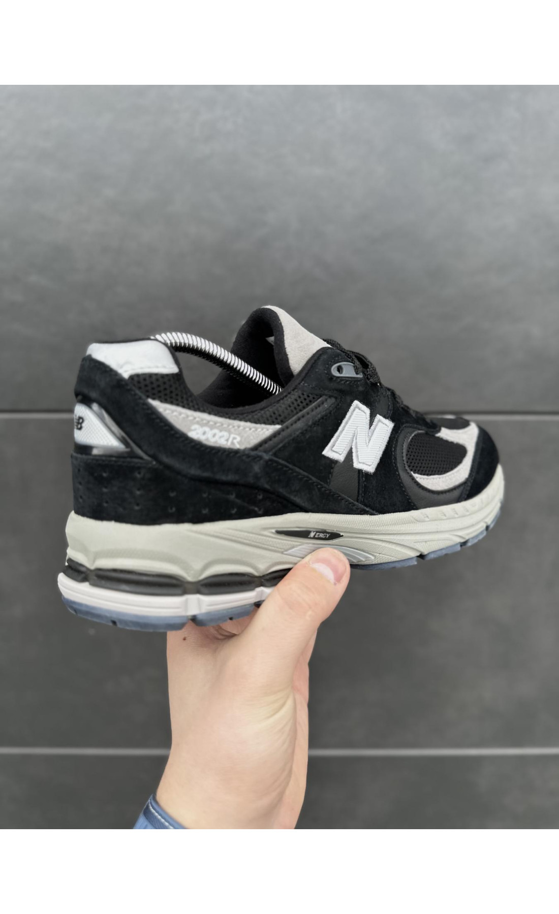 Чоловічі кросівки  Кросівки new balance r (black/gray) (810-1)