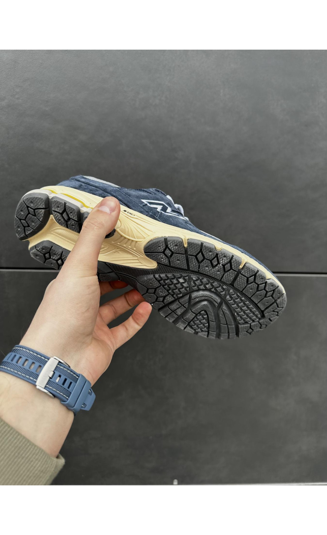 Чоловічі кросівки  Кросівки new balance r (сині) (810-3)