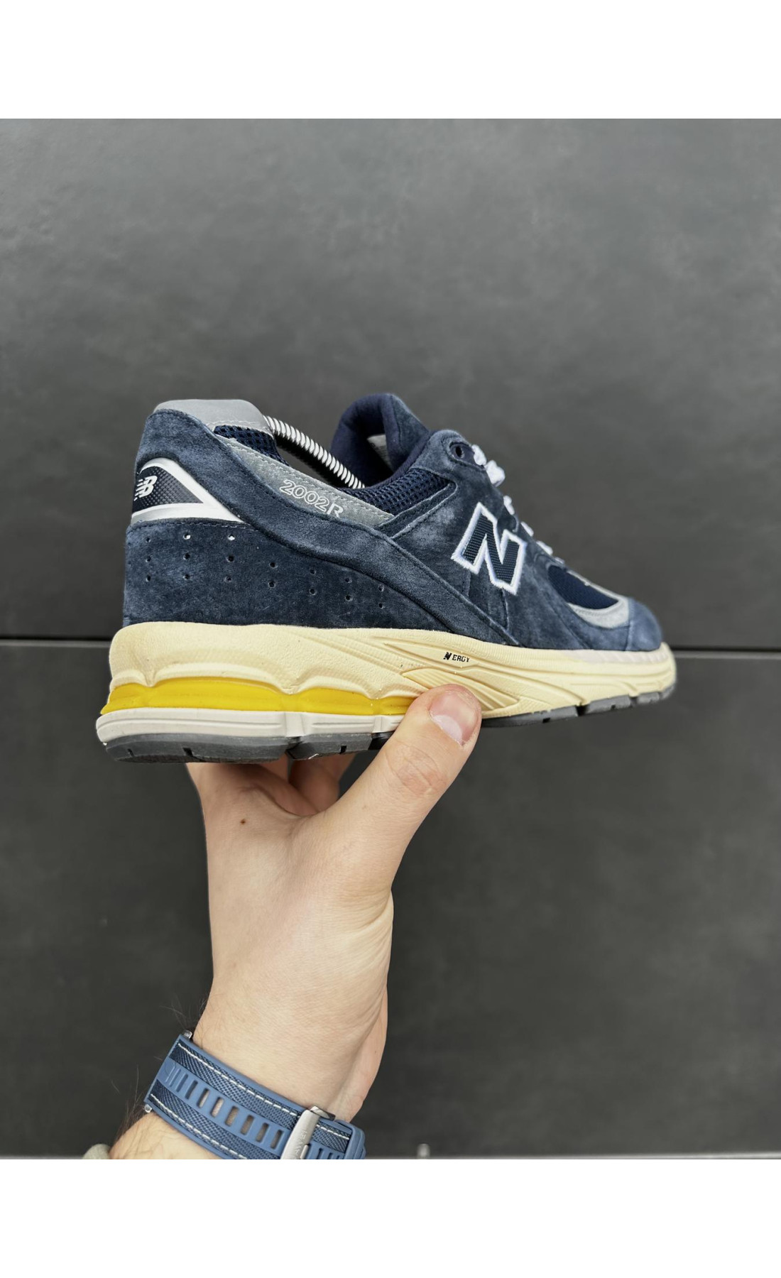 Чоловічі кросівки  Кросівки new balance r (сині) (810-3)