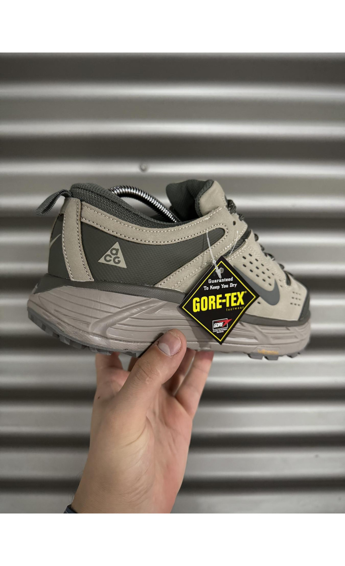 Чоловічі кросівки  Термо кросівки nike acg running (gore-tex), тактичні (2963-5)